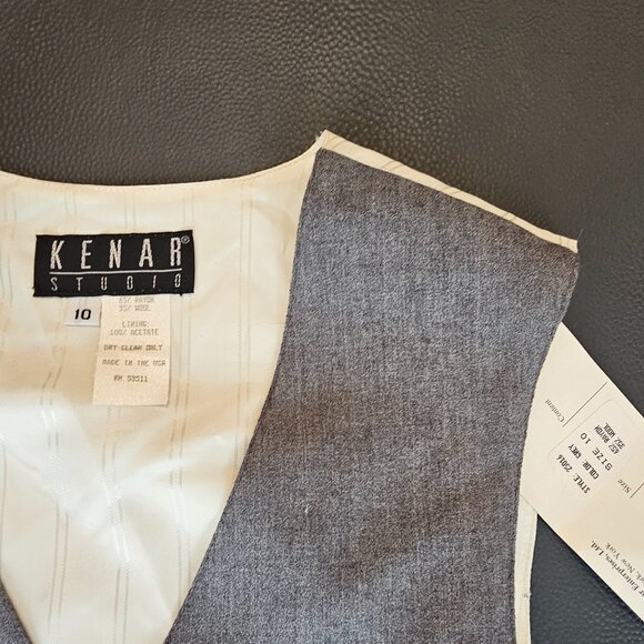 Vintage Kenar Studio Vest - Picture 3 of 4